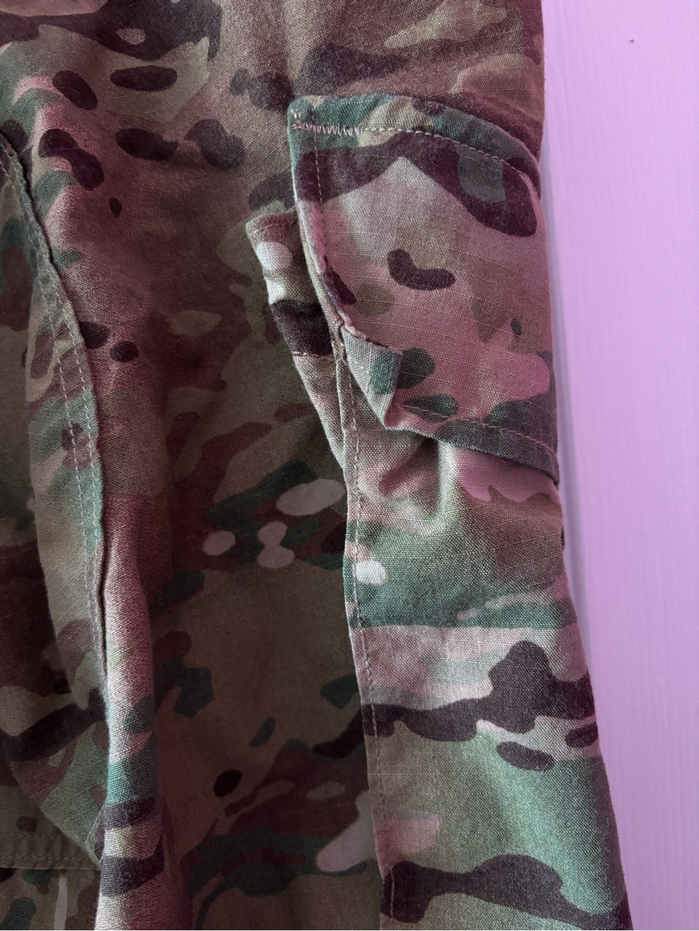 US Army OCP Multi Camo Combat Cargo Pants Military 32x30 33x32 Medium Regular - Picture 9 of 14